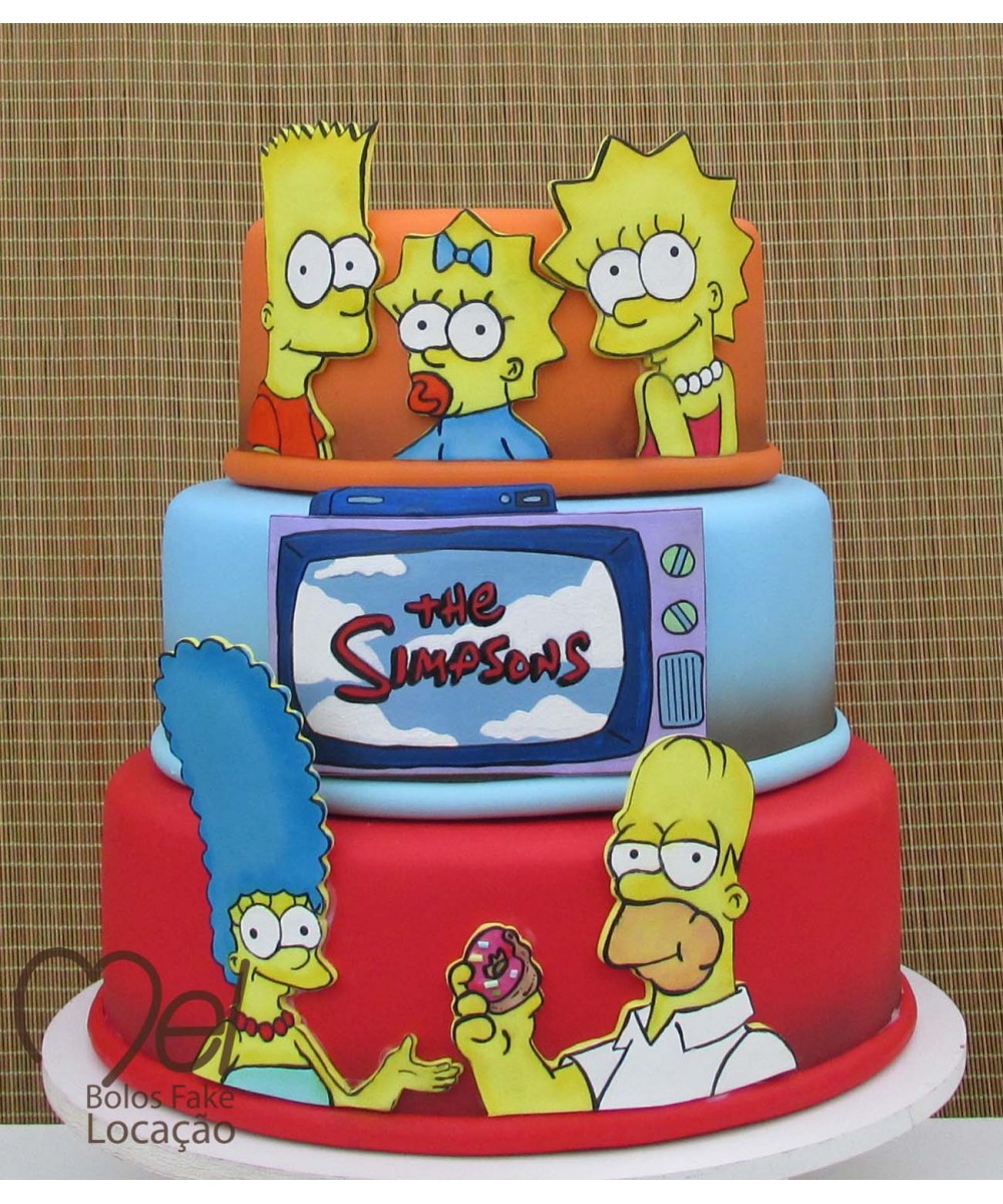 Bolo Os Simpsons